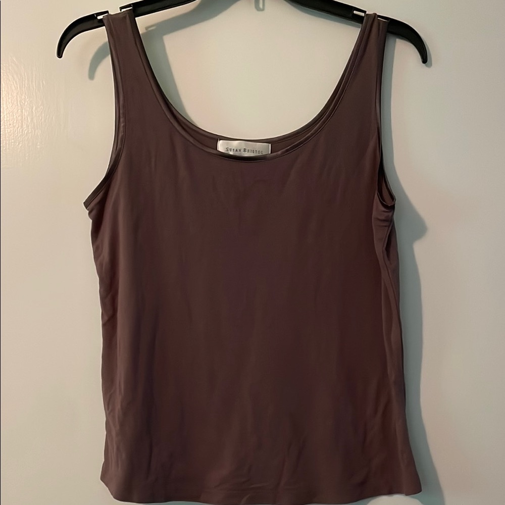 Chocolate Brown Tank Top